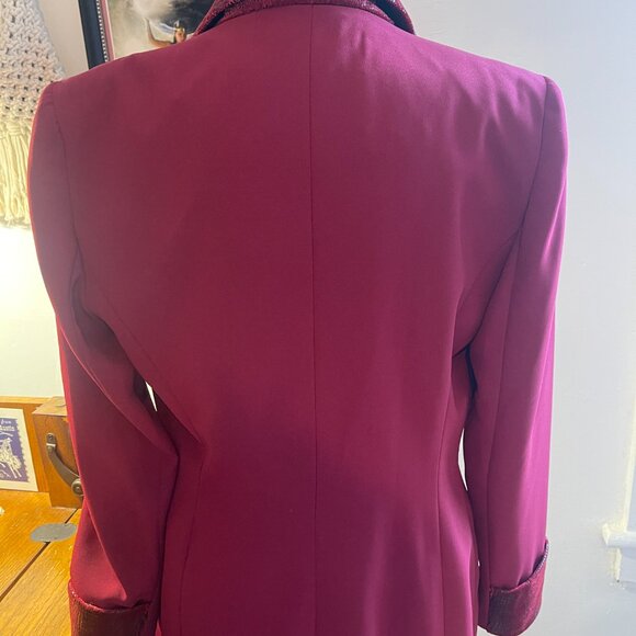 Criscione New York XS petite red retro suit - Picture 6 of 8